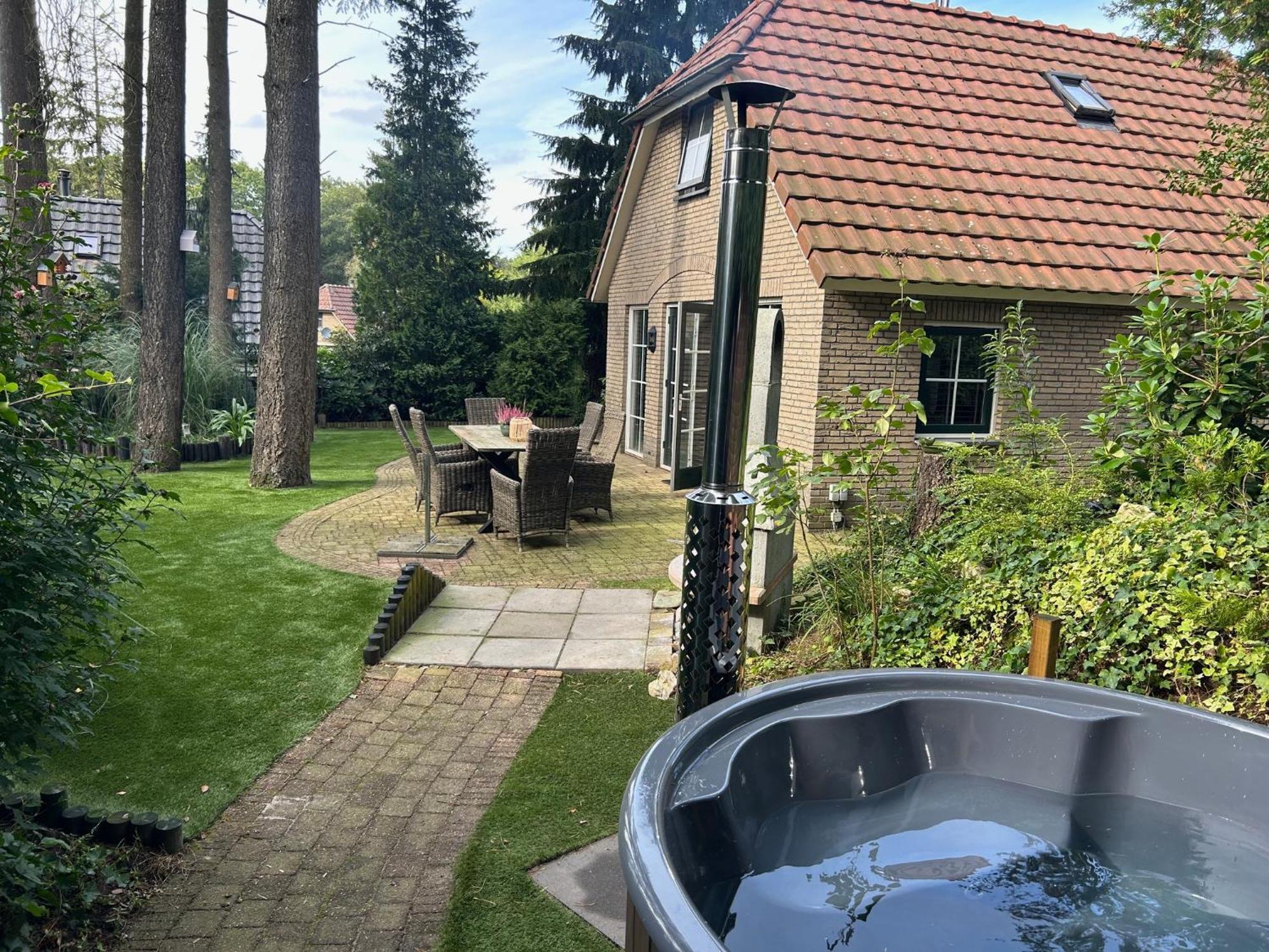 Bosboerderij De Goudsberg Met Hottub In Tuin Villa Lunteren Dış mekan fotoğraf